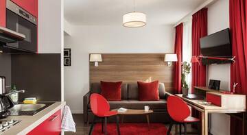 Апартаменты с 1 спальней в Гостинице Adagio Moscow Kievskaya